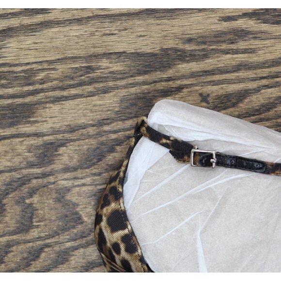 NWT INC International Concepts Dress Sandals Stiletto Heels Leopard Brown 7M - Picture 12 of 12